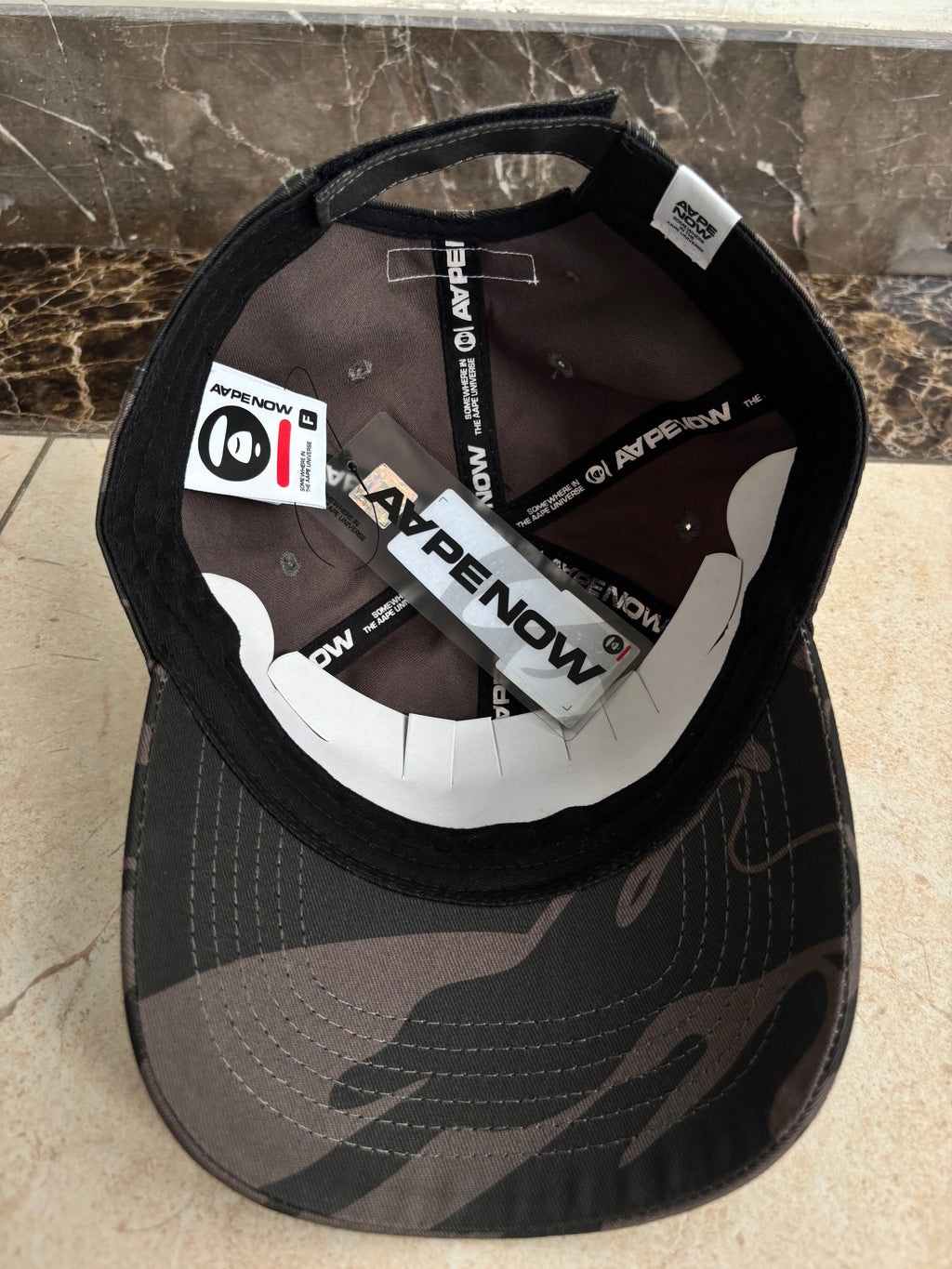 Cap Aape by a Bathing Bape ‘Moonface Camo’