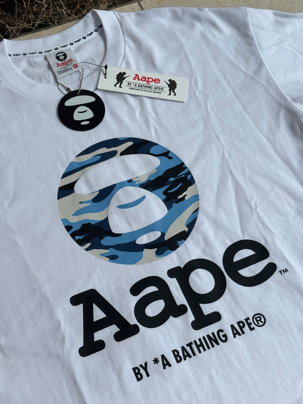 Aape by a Bathing Bape AAPEUNVS ‘Moonface Tee’ 2026