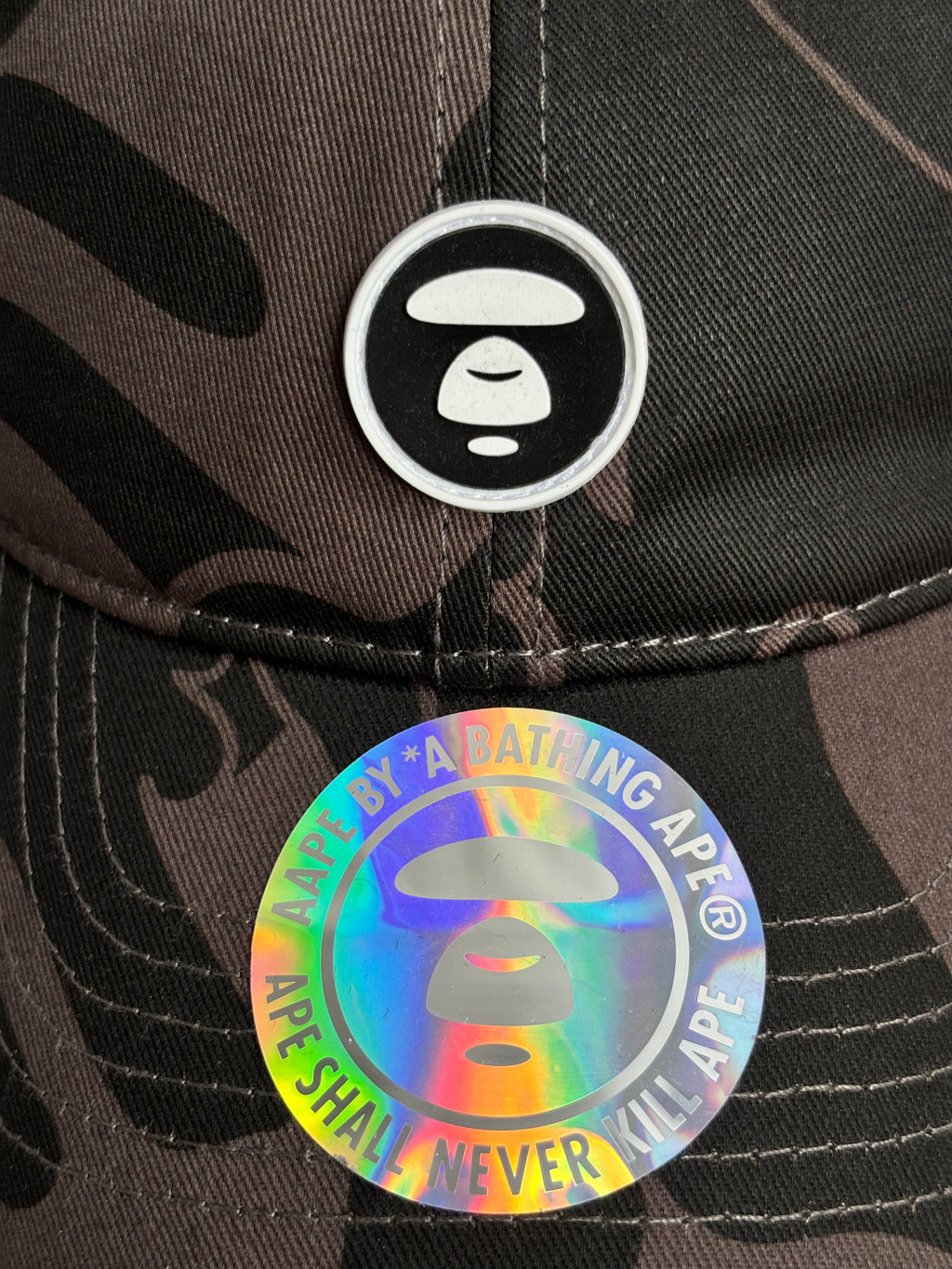 Cap Aape by a Bathing Bape ‘Moonface Camo’