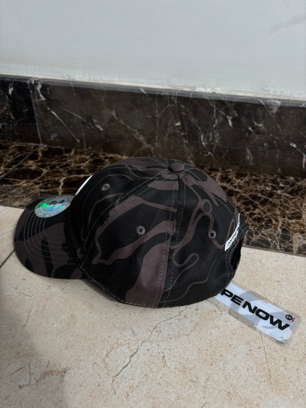 Cap Aape by a Bathing Bape ‘Moonface Camo’
