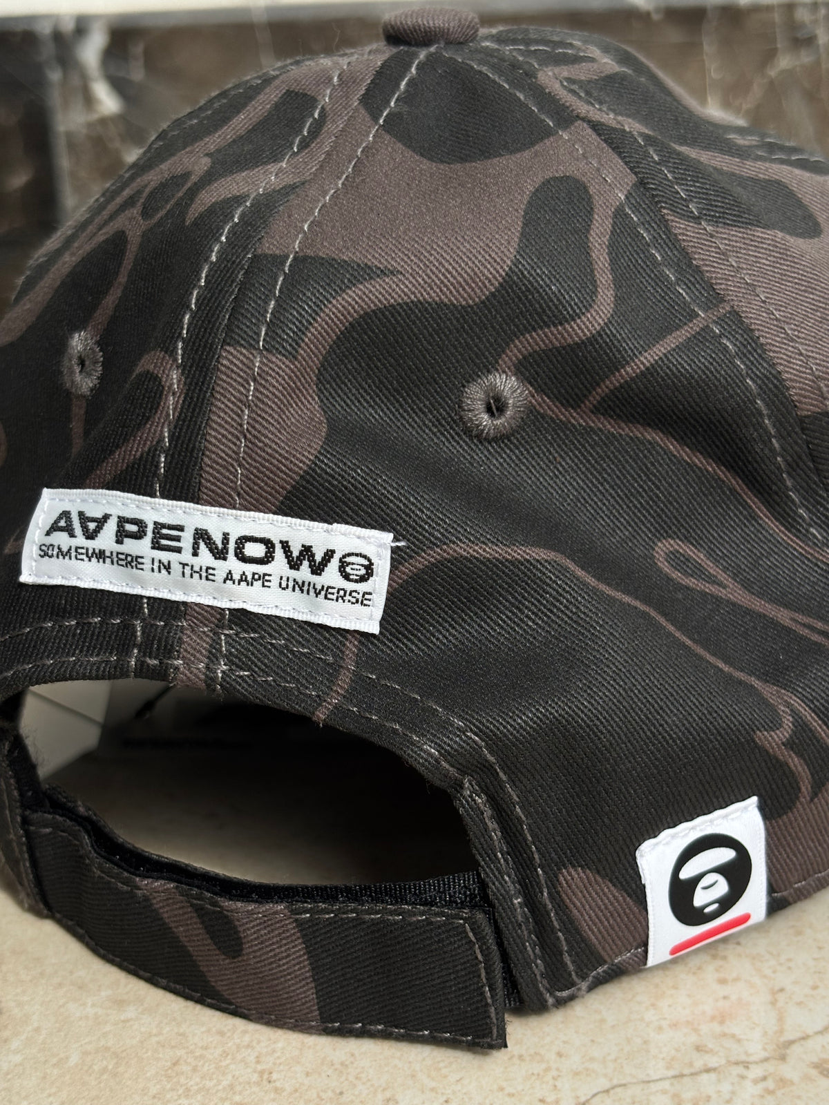 Cap Aape by a Bathing Bape ‘Moonface Camo’