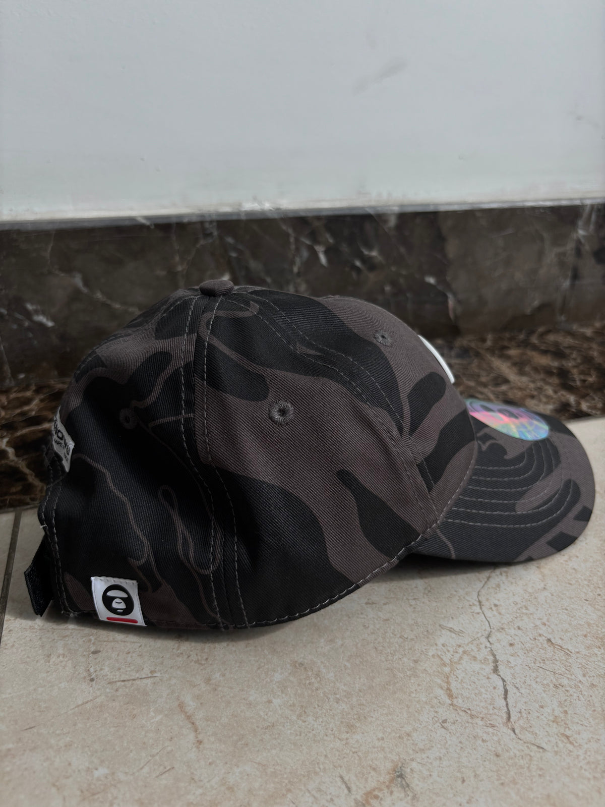 Cap Aape by a Bathing Bape ‘Moonface Camo’