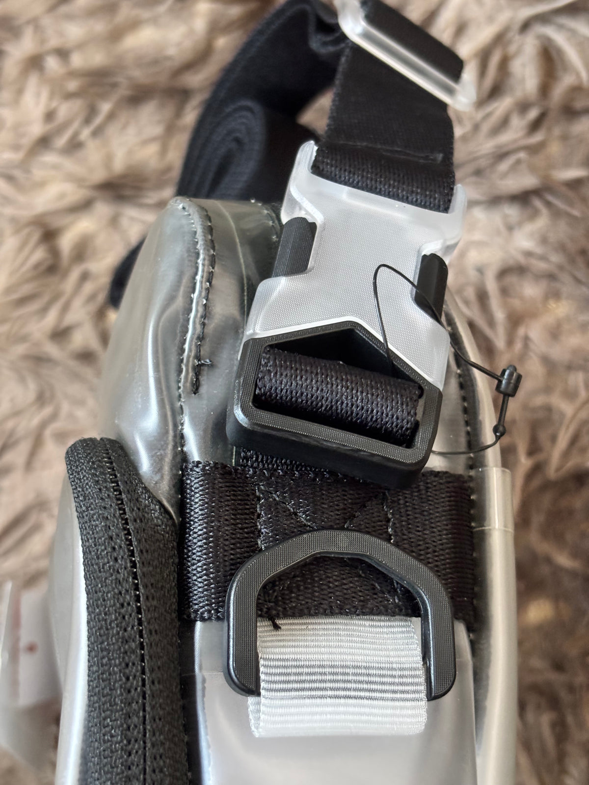 Carriel Nike trasparente
