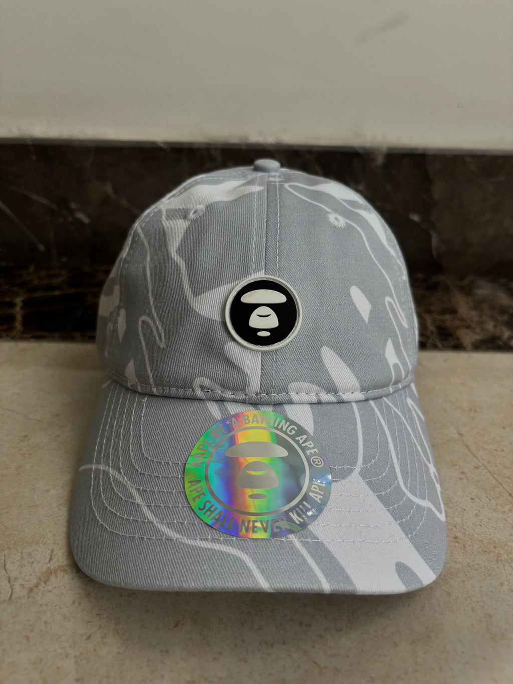 Cap Aape by a Bathing Bape ‘Moonface Camo’