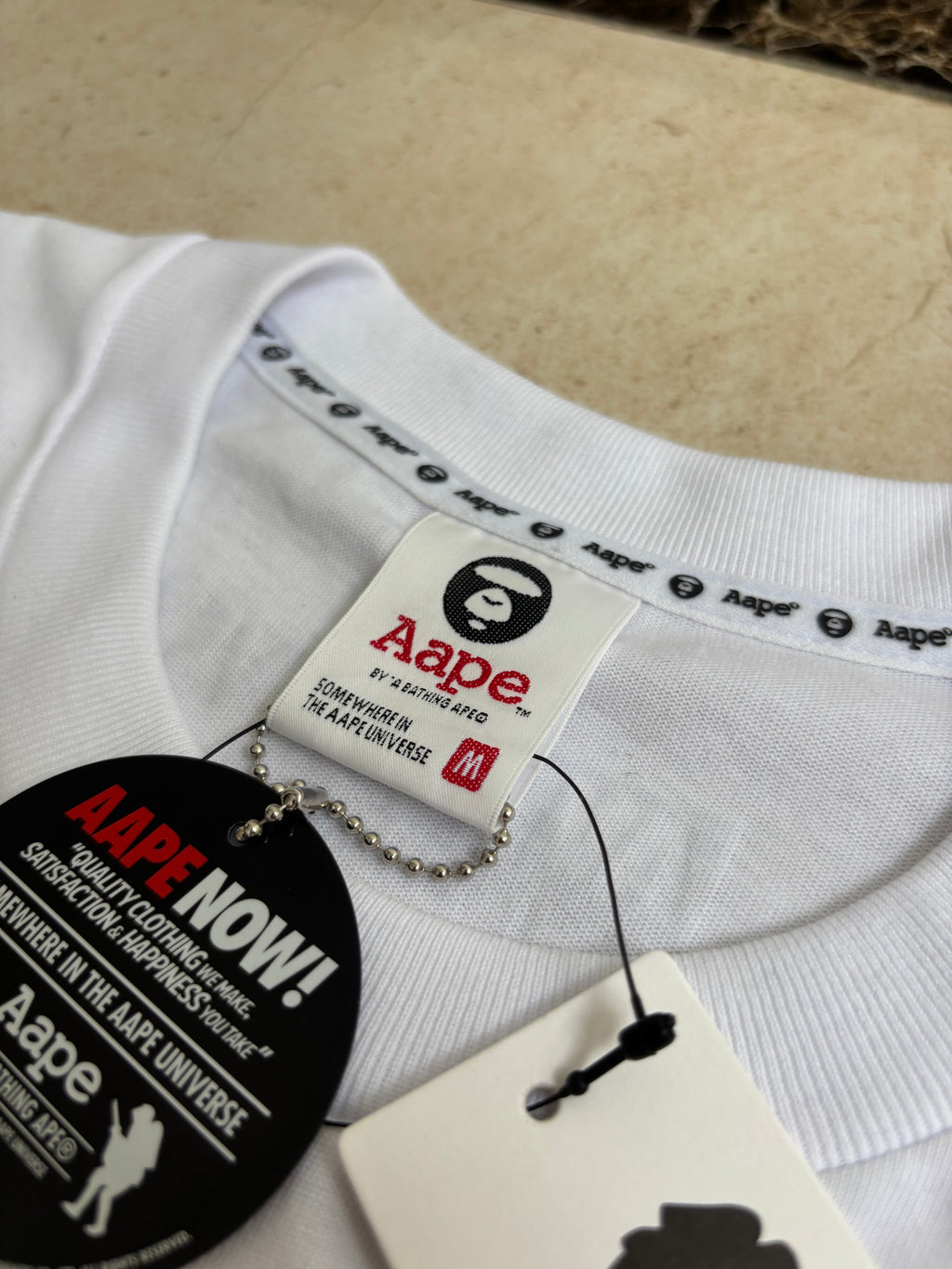 Aape by a Bathing Bape AAPEUNVS ‘Moonface Tee’ 2026