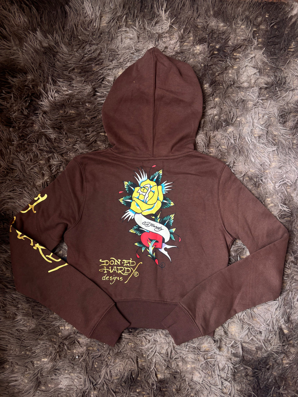 Hoodie Full Zip Ed Hardy