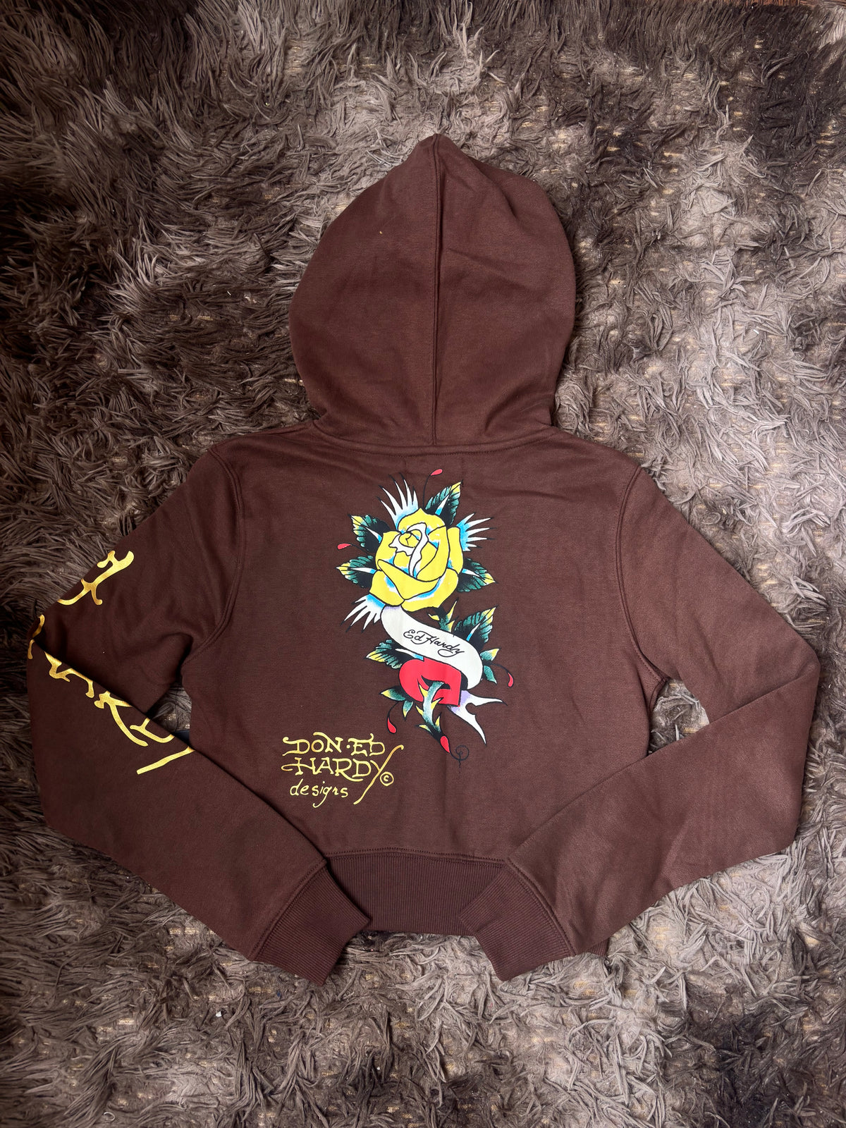 Hoodie Full Zip Ed Hardy