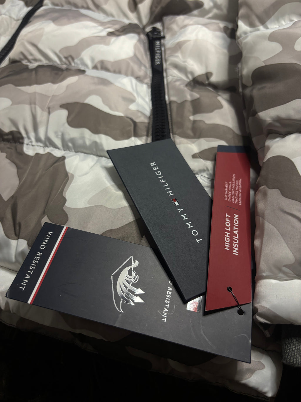 Puffer Camo Tommy Hilfiger