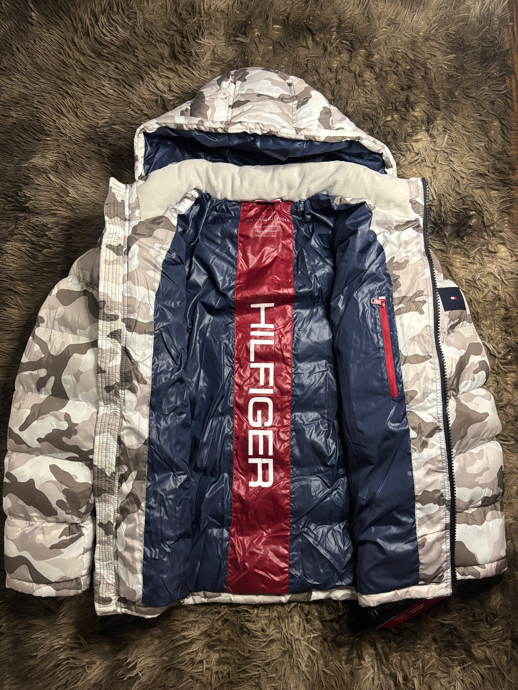 Puffer Camo Tommy Hilfiger