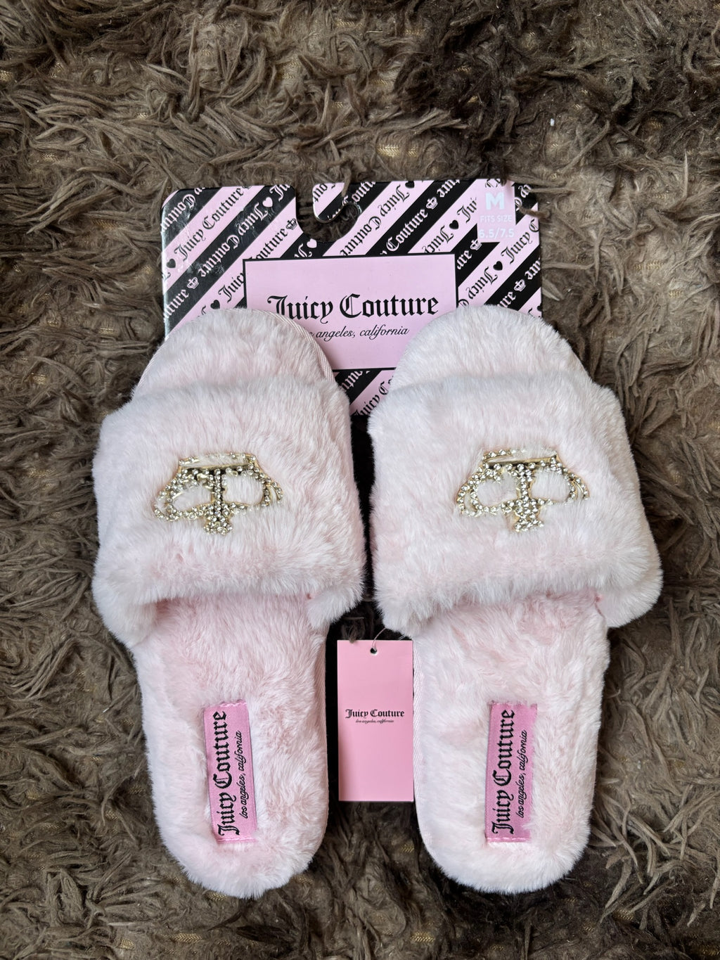 Juicy Couture flip flops