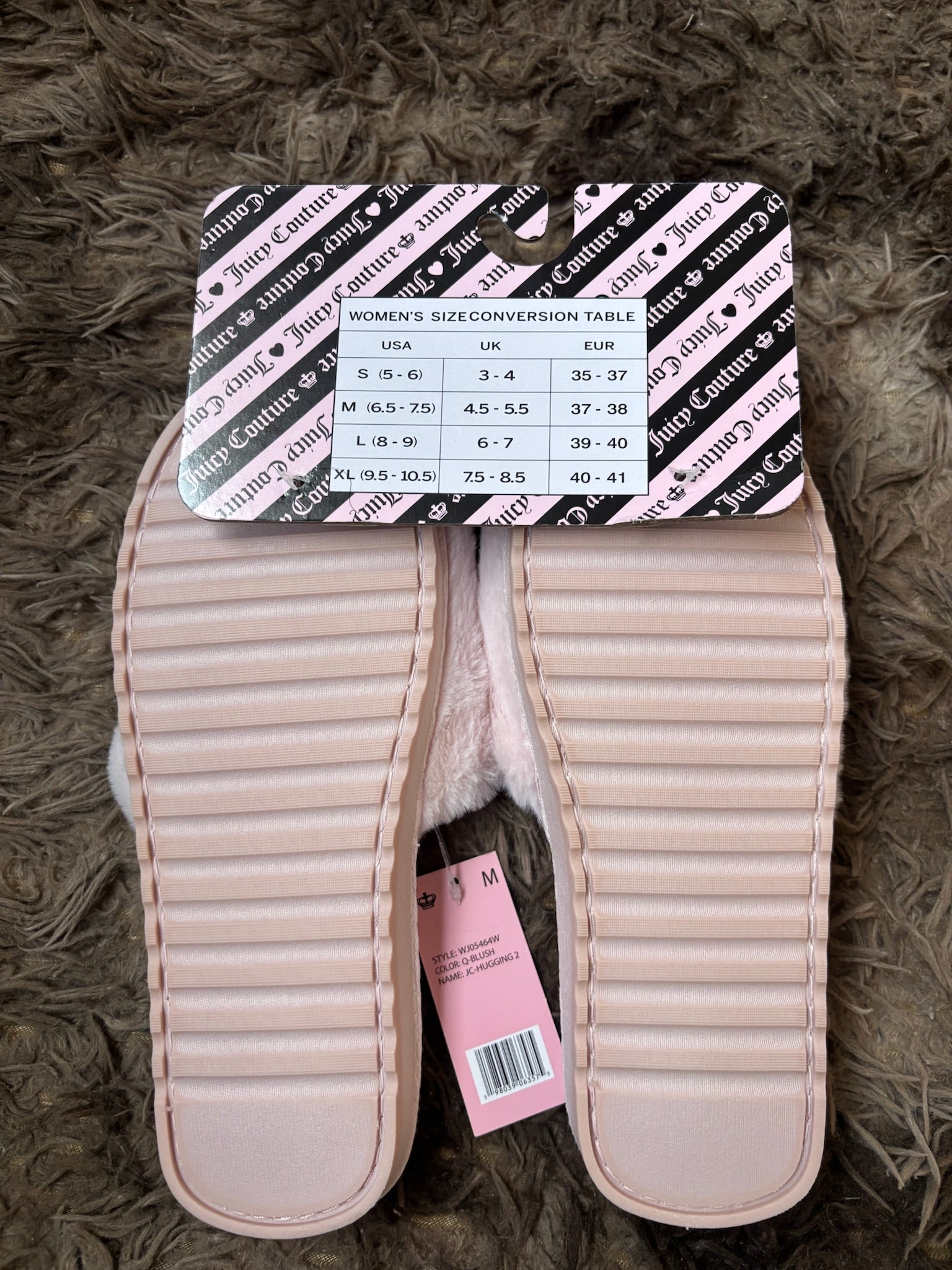 Juicy Couture flip flops