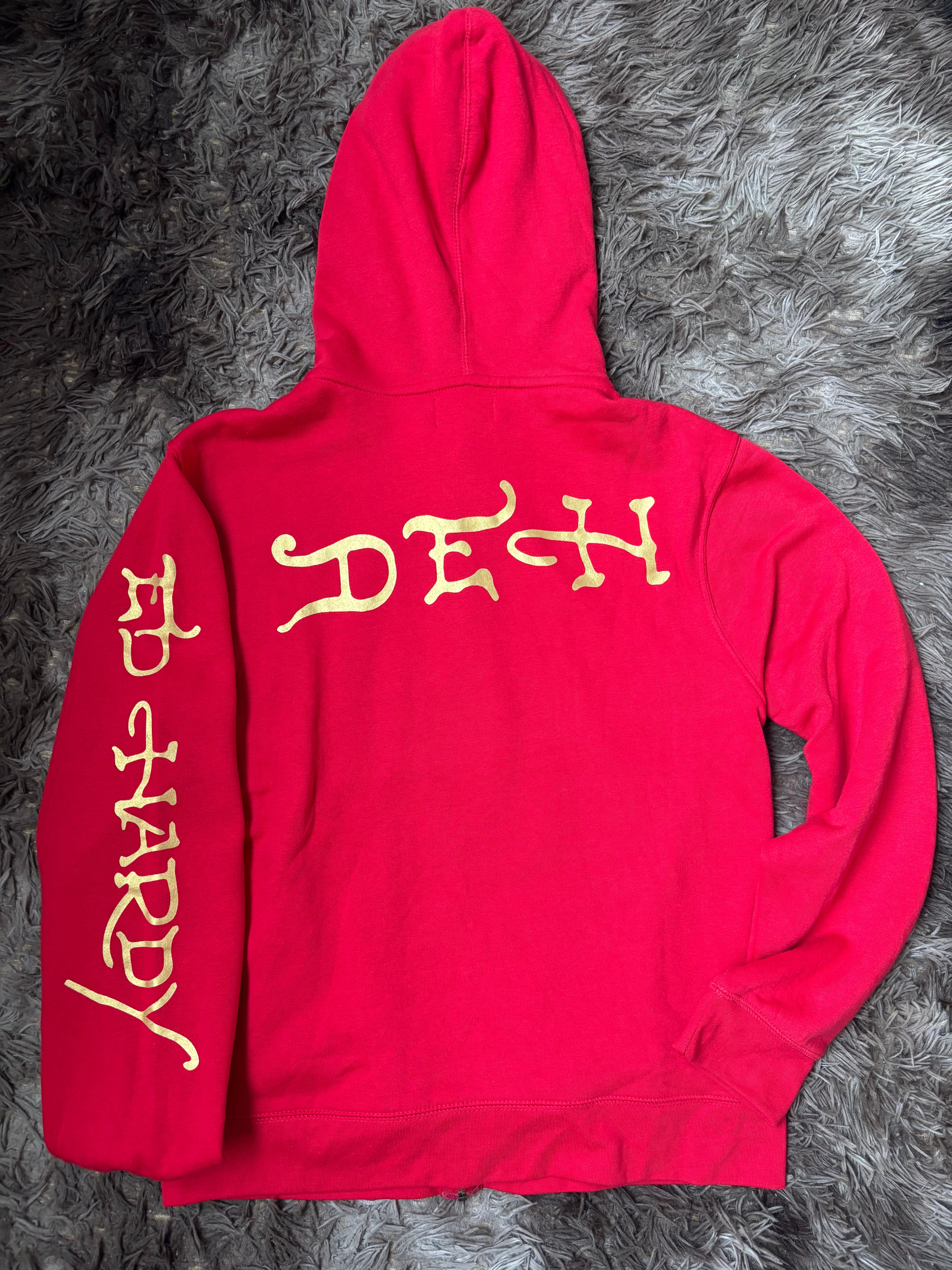 Zipper Hoodie Ed Hardy