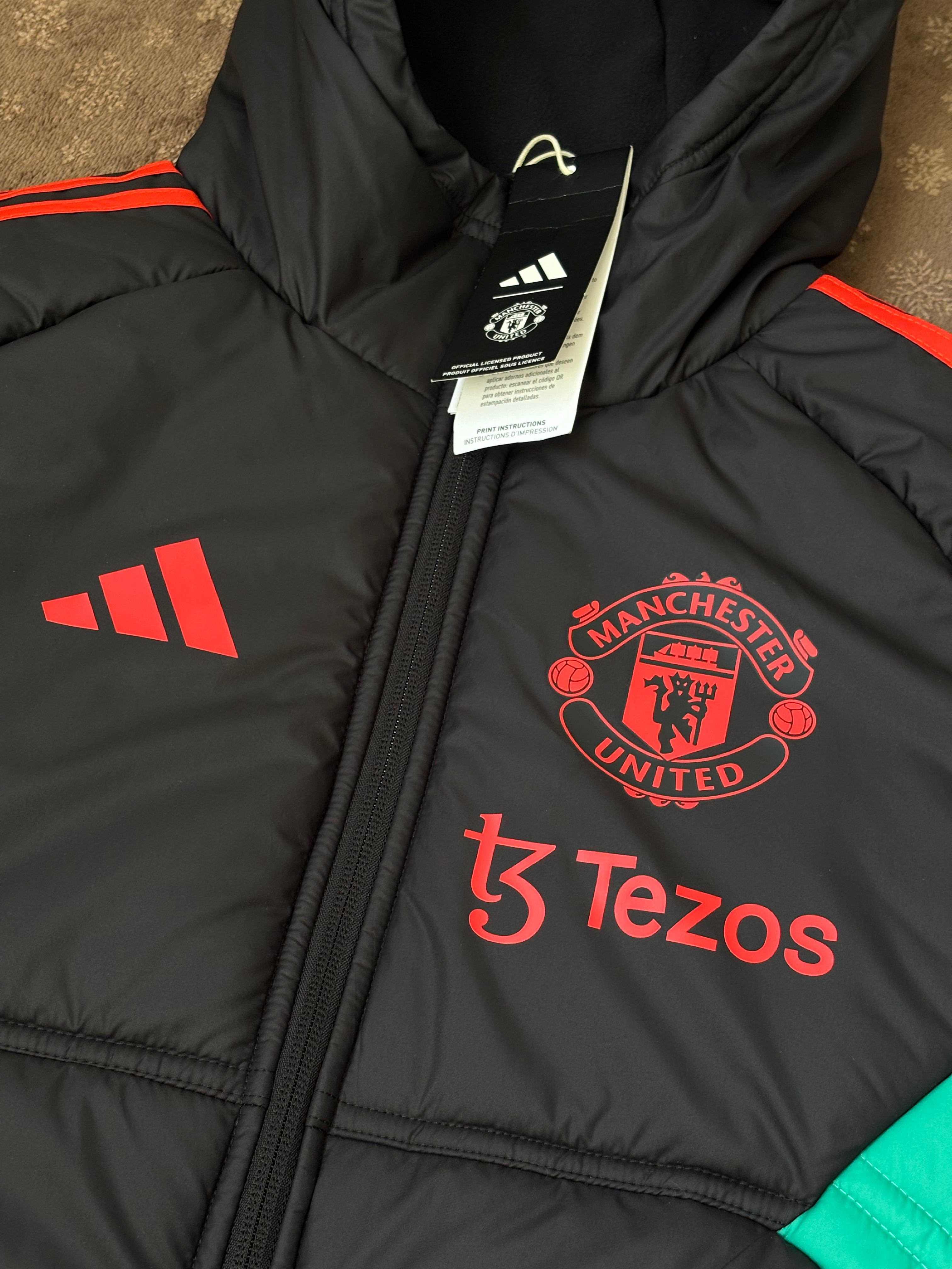 Adidas Puffer Jacket Manchester United